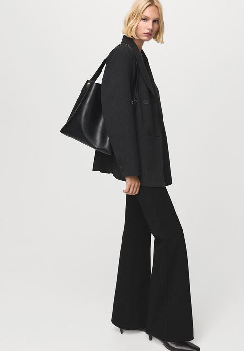 MANGO - Leggings delfi - black