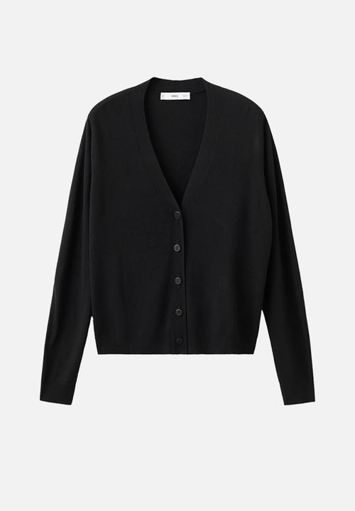 MANGO - Cardigan luccav - black