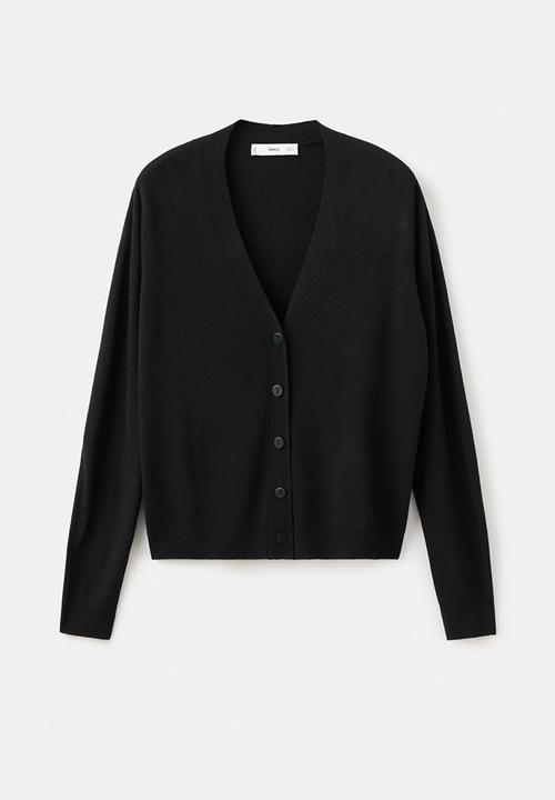 MANGO - Cardigan luccav - black