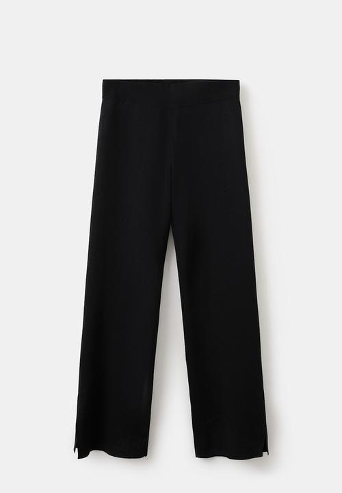 MANGO - Trousers sofis - black