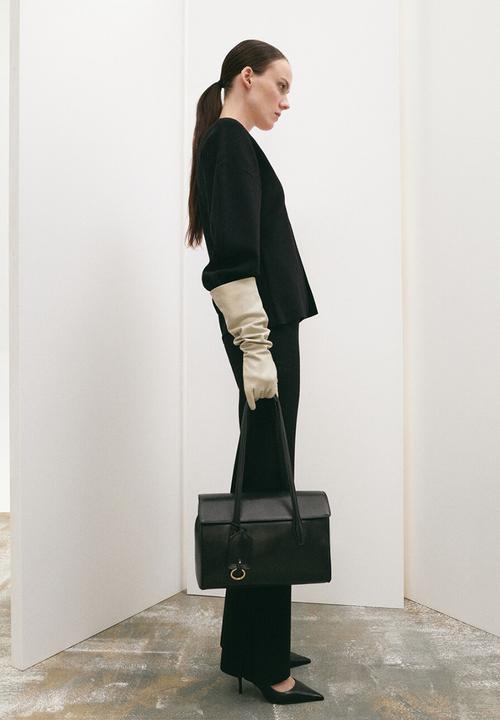 MANGO - Trousers sofis - black