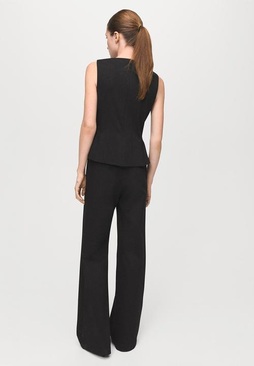 MANGO - Jumpsuit salvia - brown