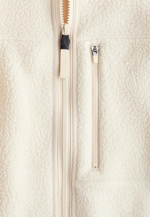 H&M - Teddy sports jacket - white