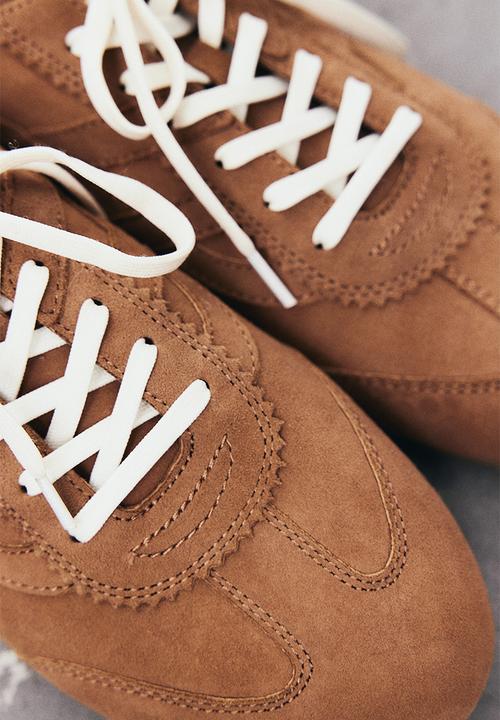 H&M - Suede trainers - brown