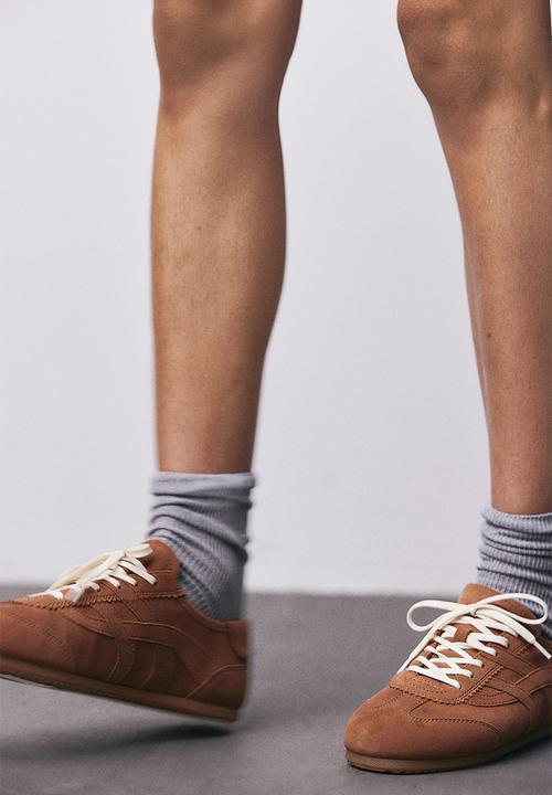 H&M - Suede trainers - brown