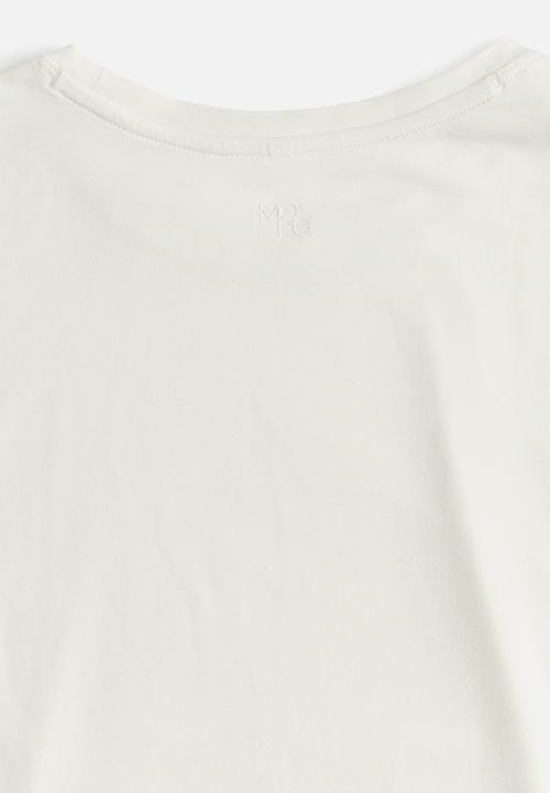 H&M - Boxy-style sports top with drymove™ - white