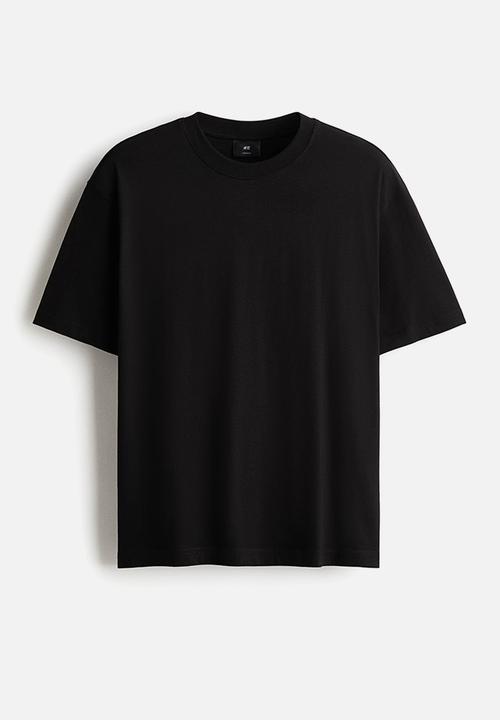 H&M - Loose fit T-shirt - black