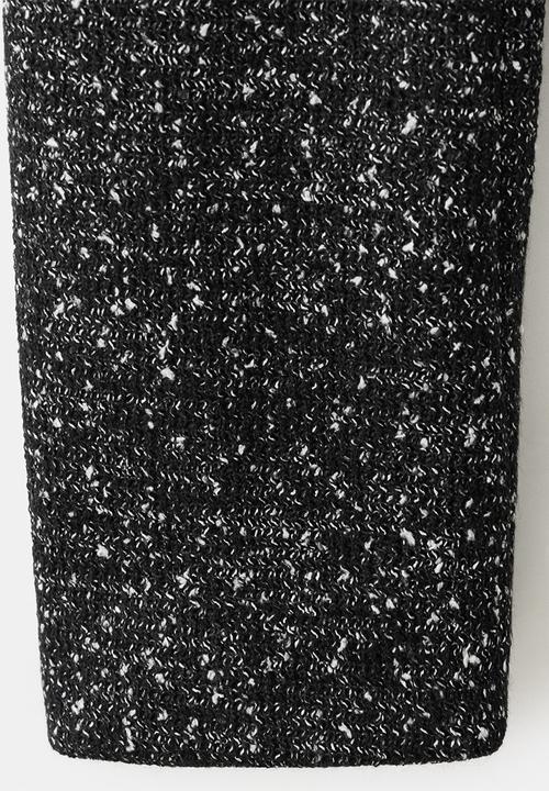 MANGO - Jacket melca - black