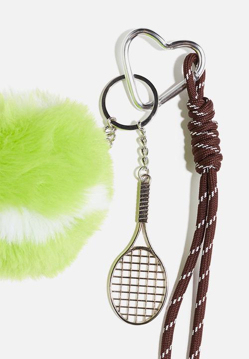 H&M - Bag charm - green tennis ball