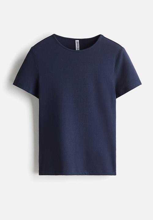 H&M - Microfibre T-shirt - dark blue 