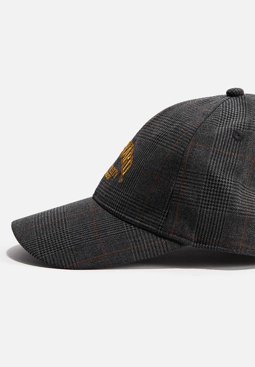 H&M - Motif-detail cotton cap - grey harvard