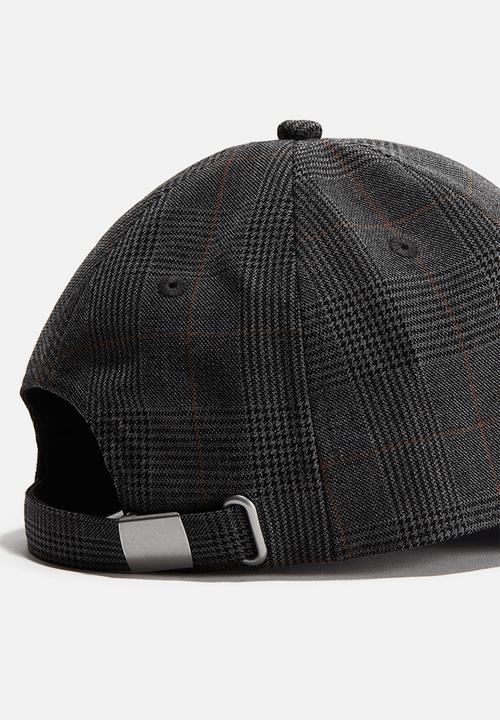 H&M - Motif-detail cotton cap - grey harvard