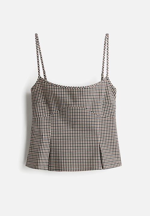 H&M - Strappy top - beige,multi