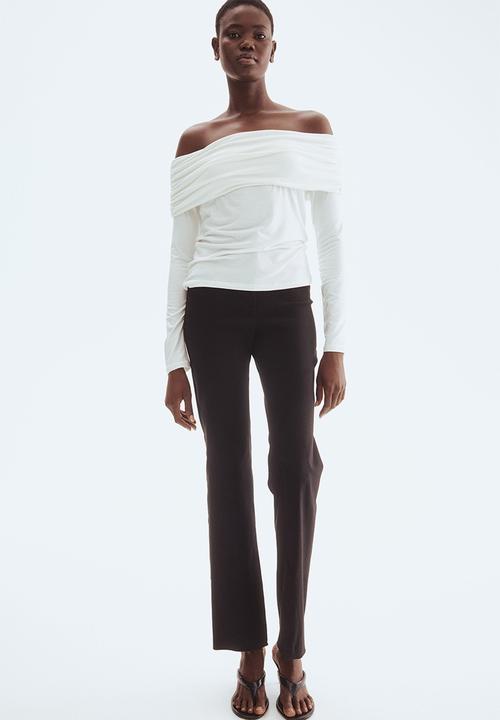 H&M - Off-the-shoulder top - white
