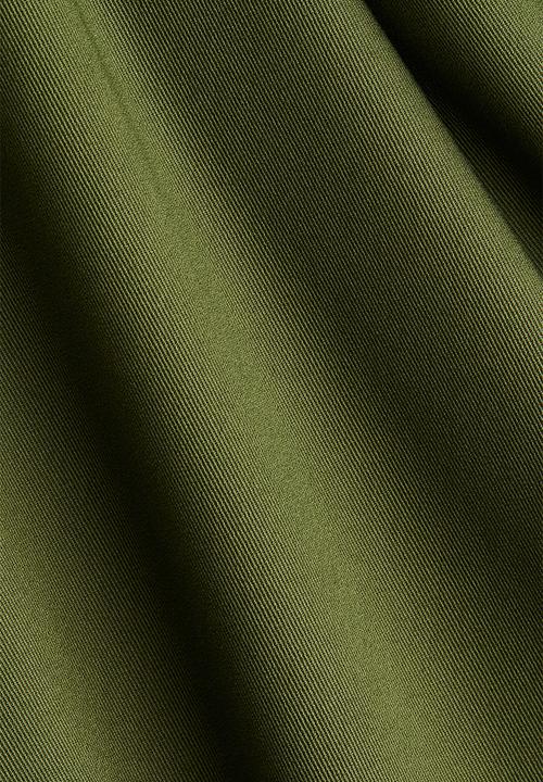 H&M - Twill shift dress - green