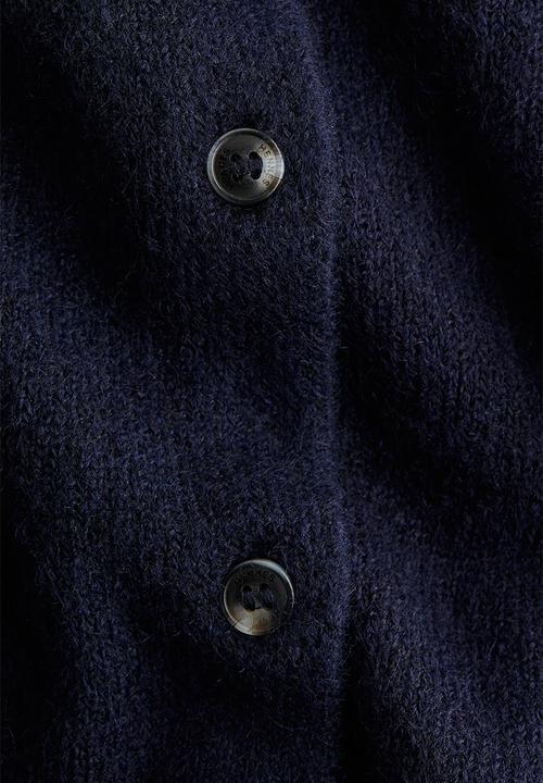 H&M - Collared cardigan - navy blue