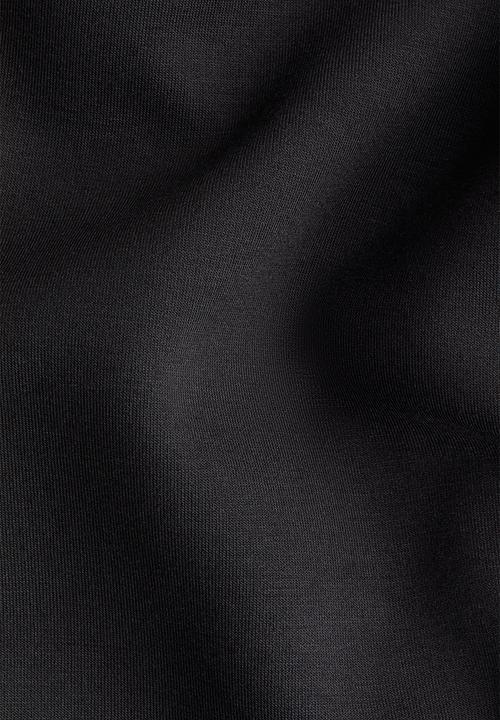 H&M - Wide pull-on trousers - black