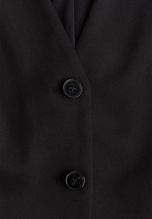 H&M - Peplum waistcoat - black