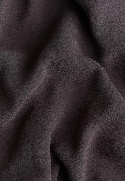 H&M - Flared maxi skirt - dark dusty purple 