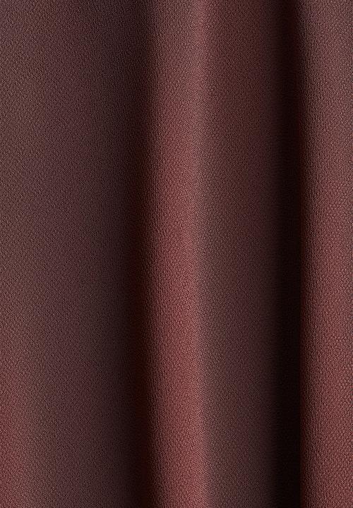 H&M - Tie-neck dress - burgundy 