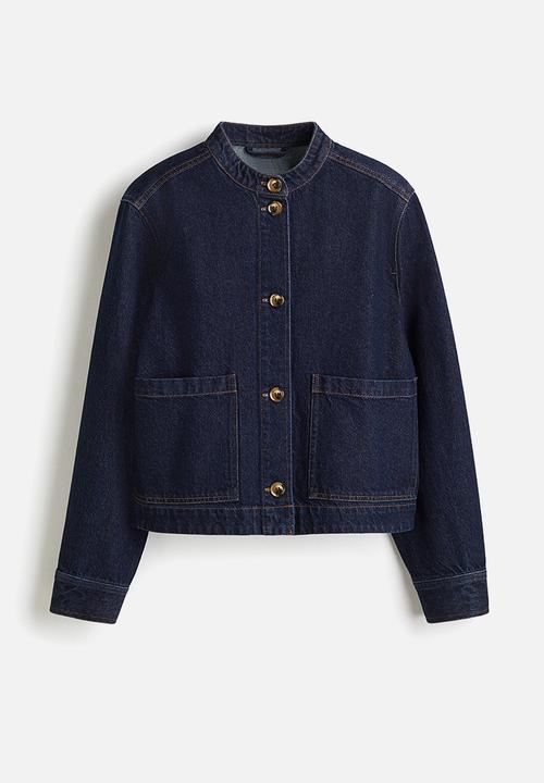 H&M - Twill jacket - dark denim blue