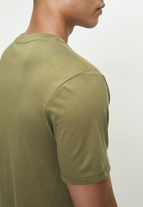 GUESS - Aidy Cn Ss Tee - Army Olive