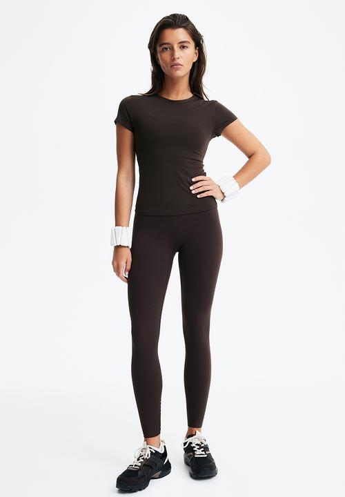 H&M - Sports top with drymove™ - warm brown