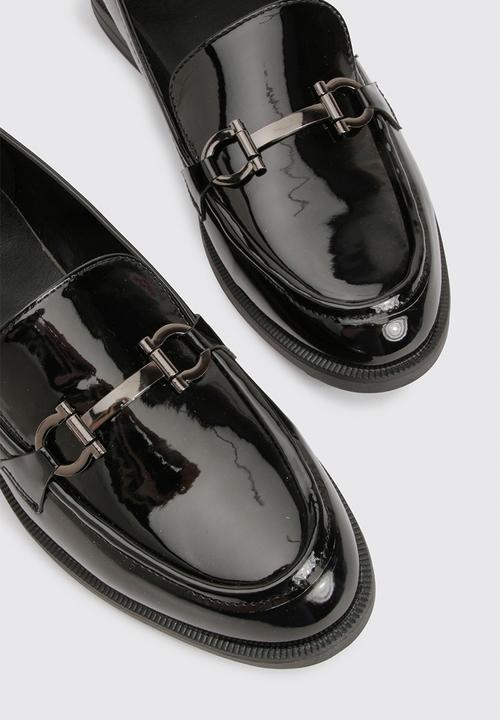 boohoo - Snaffle loafers - black