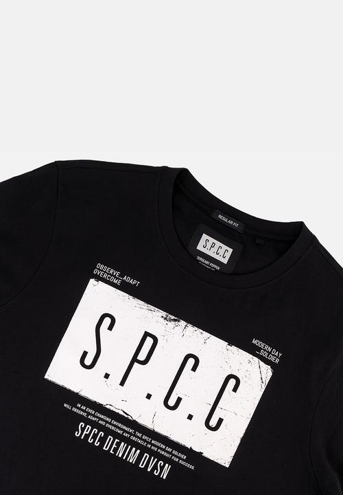 S.P.C.C - Elias Tee  - Black
