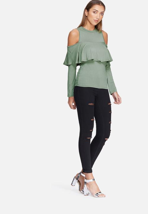 dailyfriday - Ruffle knit top
