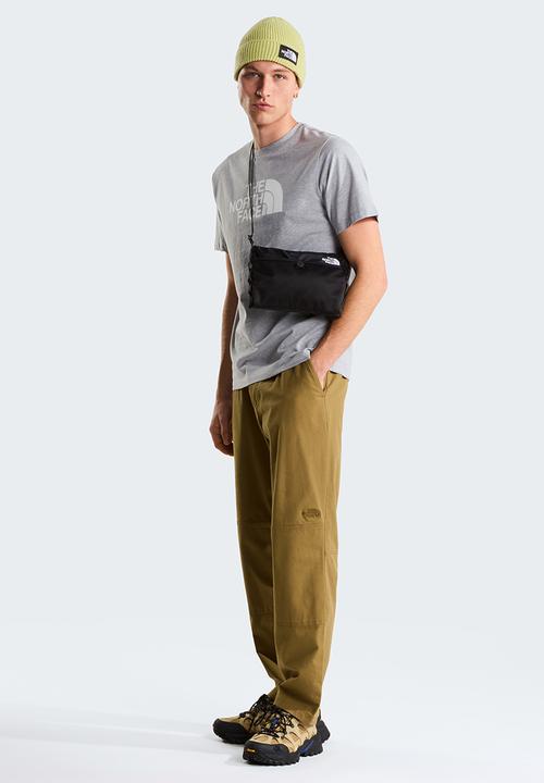 The North Face - M Evolution Half Dome Regular Short Sleeve Tee - Tnf Pale Grey Heather-Tnf White