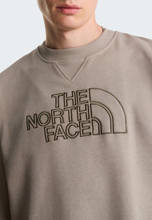 The North Face - Drew Peak Light Regular Crew - Stone Slab-New Taupe Green