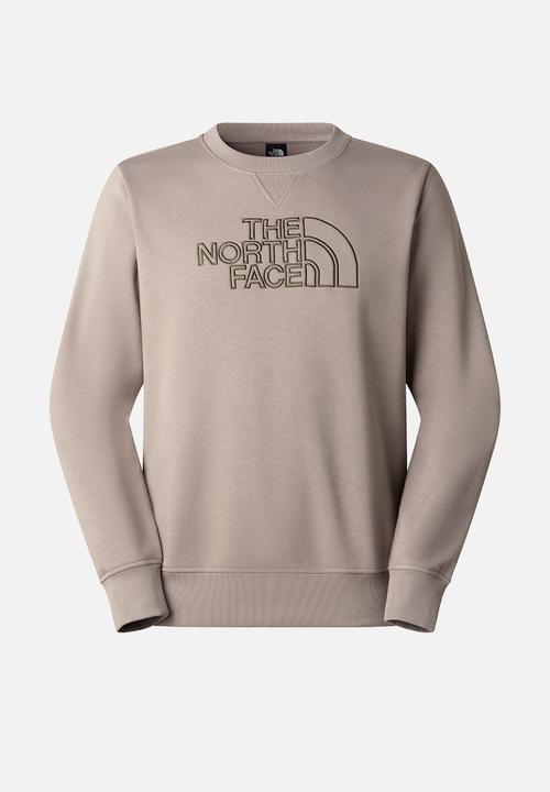 The North Face - Drew Peak Light Regular Crew - Stone Slab-New Taupe Green