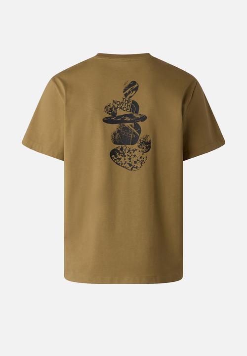 The North Face - Stones Relaxed Short Sleeve Tee Graphic - Cedar