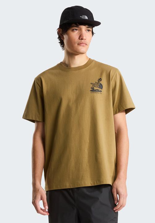 The North Face - Stones Relaxed Short Sleeve Tee Graphic - Cedar