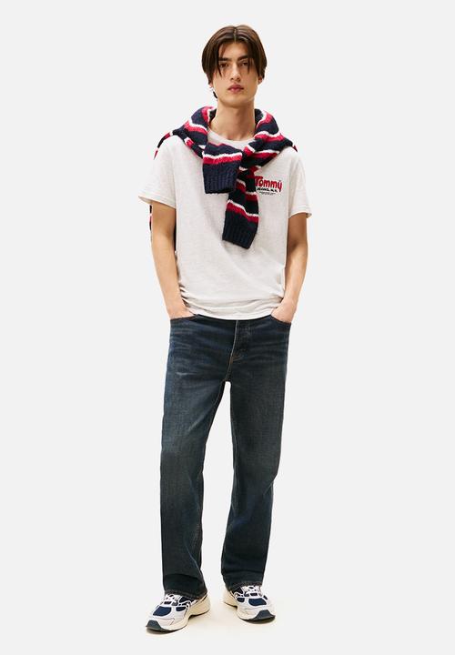 Tommy Hilfiger - Tjm Slim Font Play Tee - Lt Grey Htr