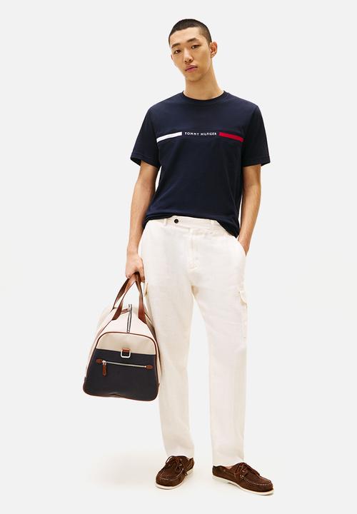 Tommy Hilfiger - Hilfiger Chest Insert Tee - Desert Sky