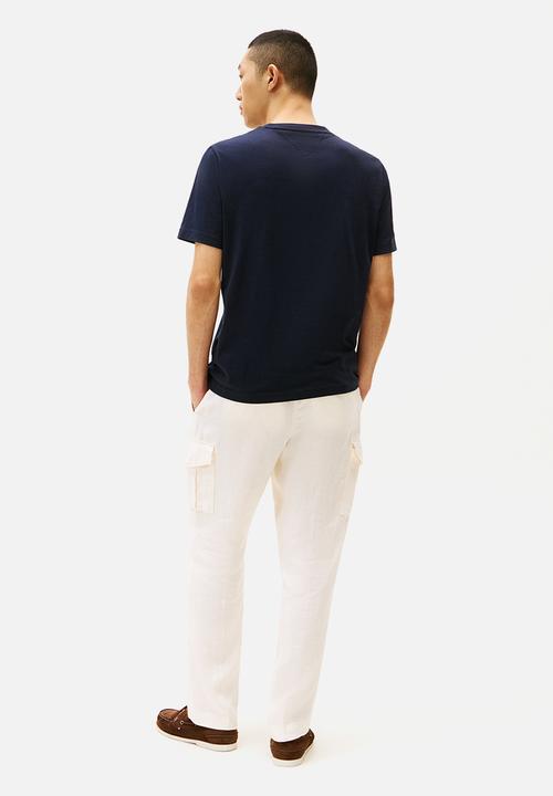 Tommy Hilfiger - Hilfiger Chest Insert Tee - Desert Sky