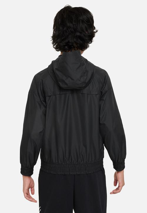 Nike - Nike Sportswear Kids Windrunner - Black/Black/White