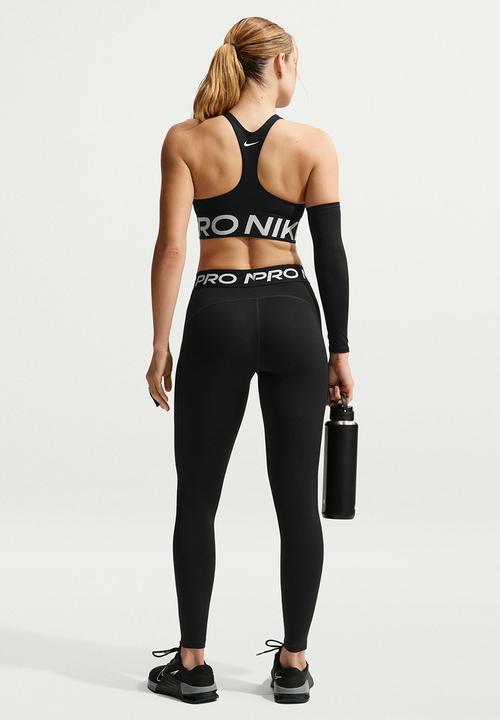 Nike - W Np Df 365 Mr Tight Usm - Black/White