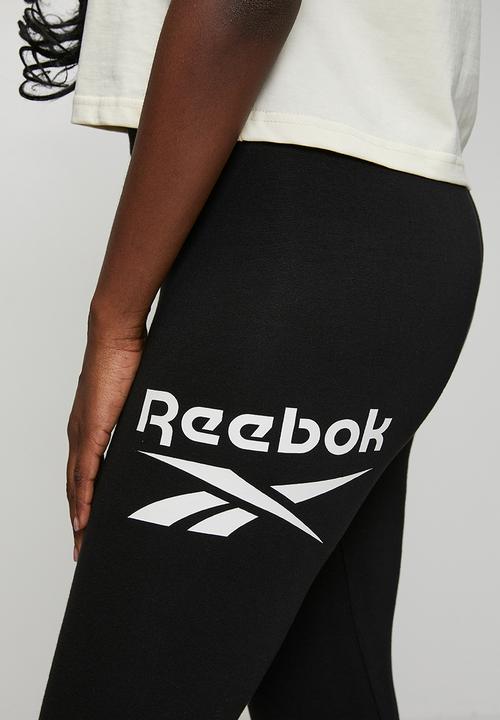 Reebok - Willow Big Logo Leggings - Black