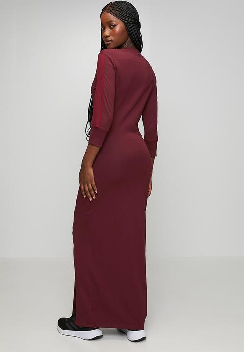 W 3S Crew Dress - Shadow Red/Collegiate Burgundy