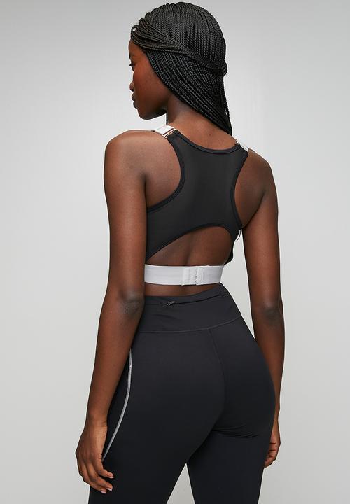 Reebok - Rbk Lab Medium Impact Bra - Black/Grey 1