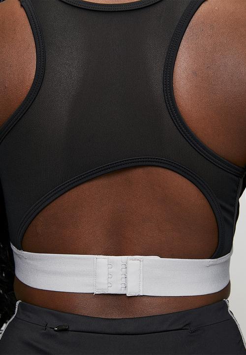 Reebok - Rbk Lab Medium Impact Bra - Black/Grey 1