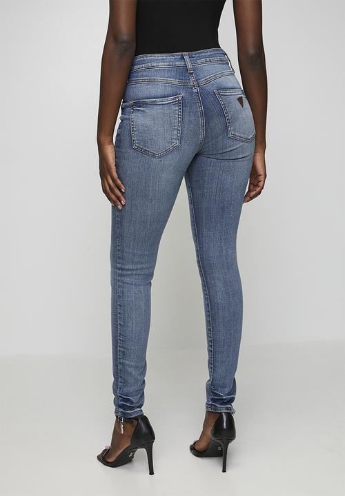 GUESS - 1981 High Rise Skinny - Medium Wash