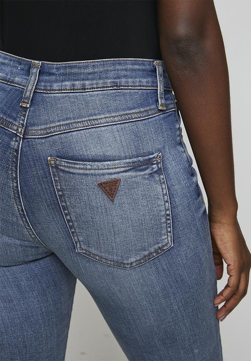 GUESS - 1981 High Rise Skinny - Medium Wash