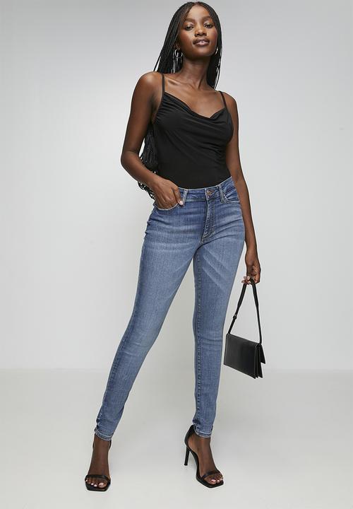 GUESS - 1981 High Rise Skinny - Medium Wash
