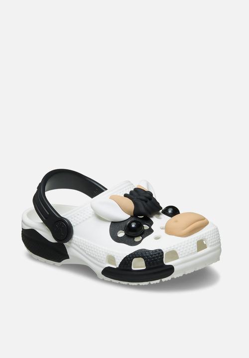 Crocs - Classic iam cow clog t - white