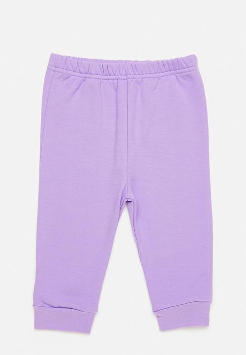 Pop Candy - 2 pack joggers - dusty pink/lilac