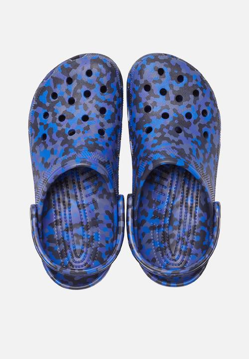 Crocs - Classic Confetti Clog - Blue Bolt/Multi